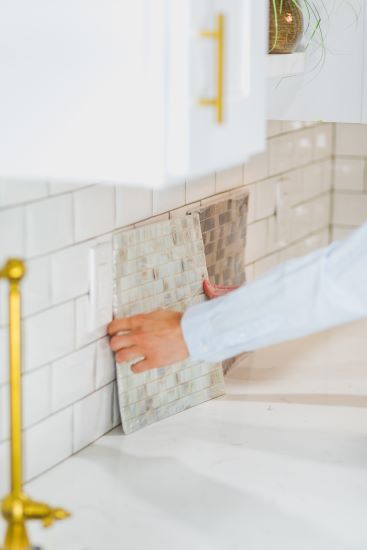 kitchen remodel backsplash