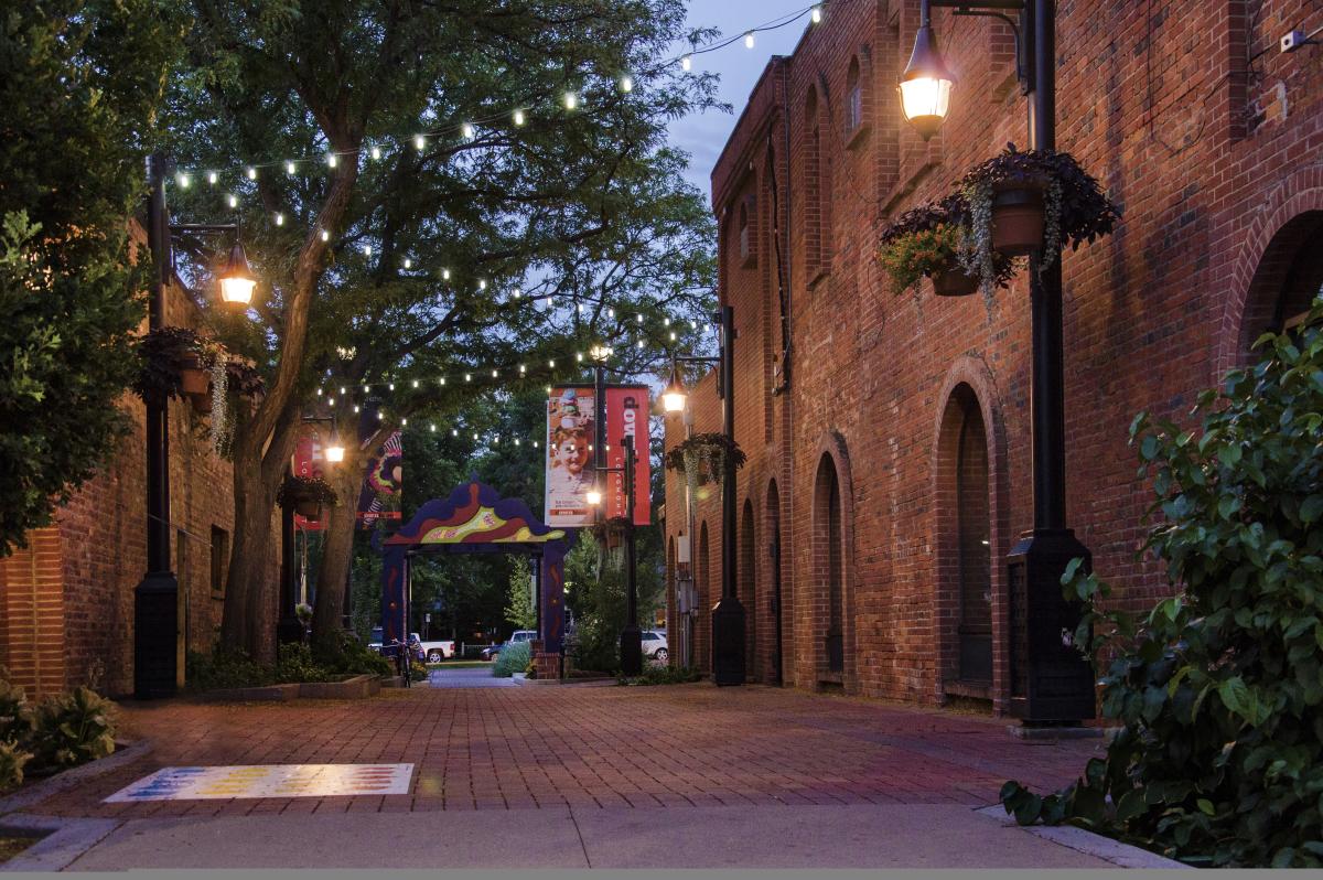 Longmont Colorado downtown Main Street historic district